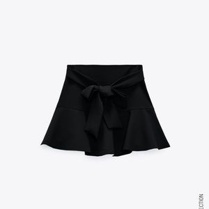 Black Zara Skort